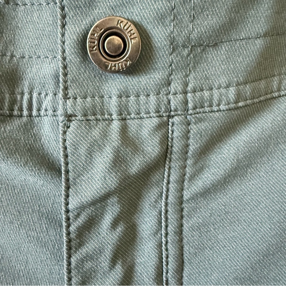 Kuhl Amphibia Casual Men’s Shorts Size 38 Lightweight Travel Activewear Green - Picture 6 of 15